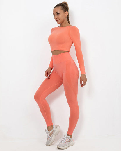 Felicity Seamless Leggings - Orange