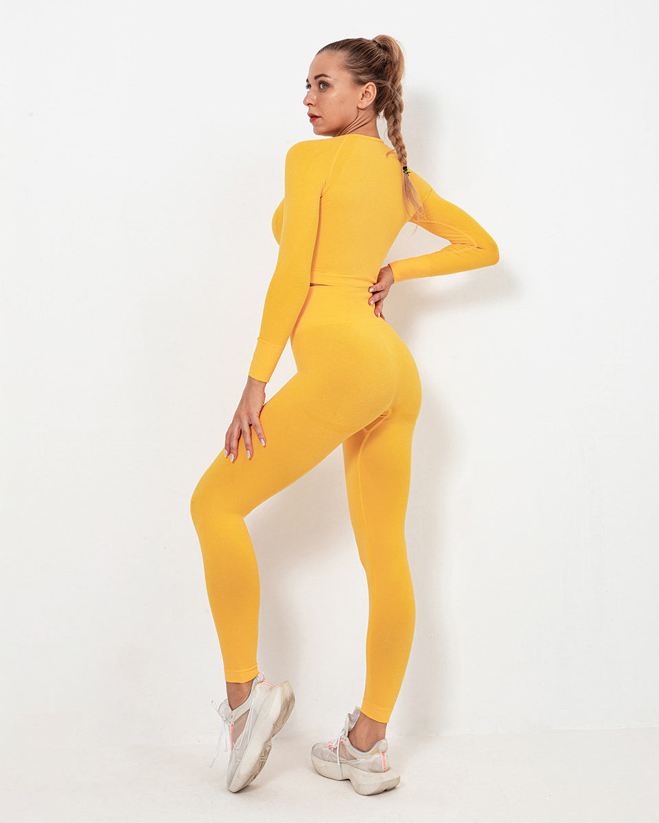 Felicity Seamless Leggings - Yellow