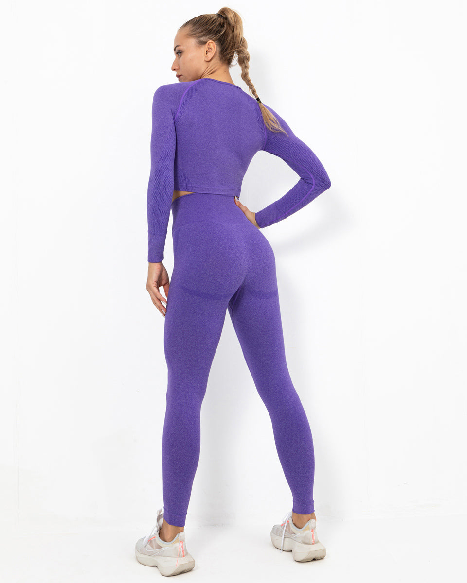 Felicity Seamless Leggings - Purple