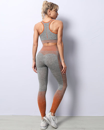 Harmony Seamless Leggings - Orange