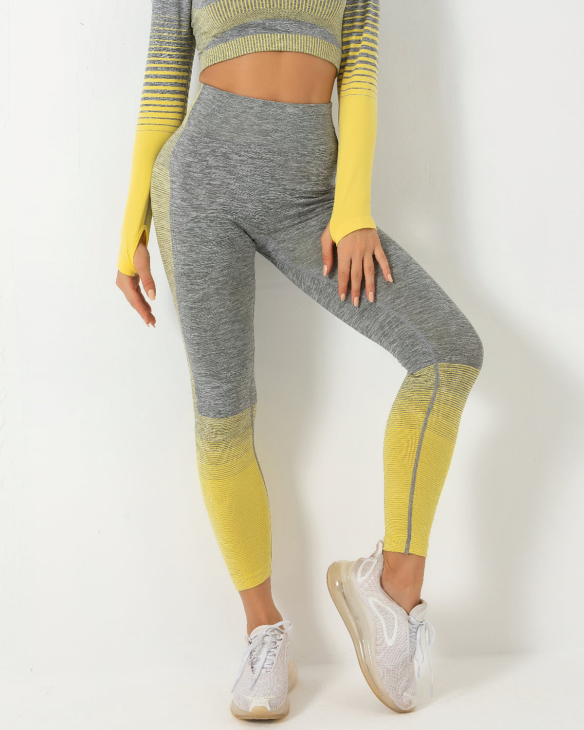 Harmony Seamless Leggings - Yellow