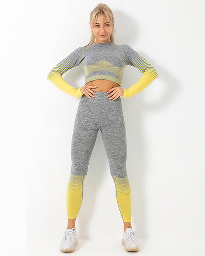 Harmony Seamless Leggings - Yellow