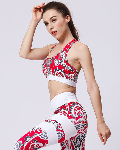 Dolce Flora Sports Bra - Inca Mandala