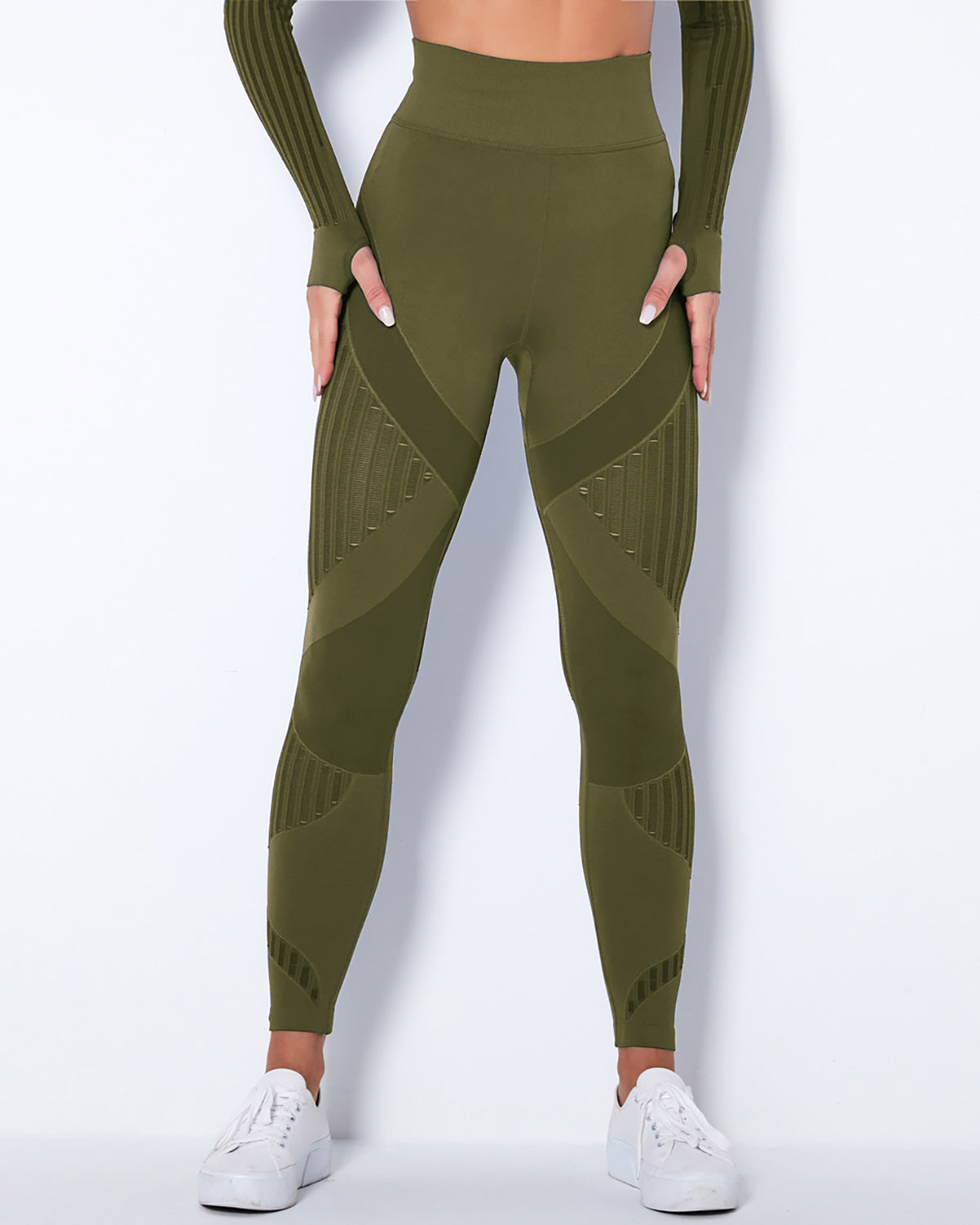 Lorica Leggings - Army Green