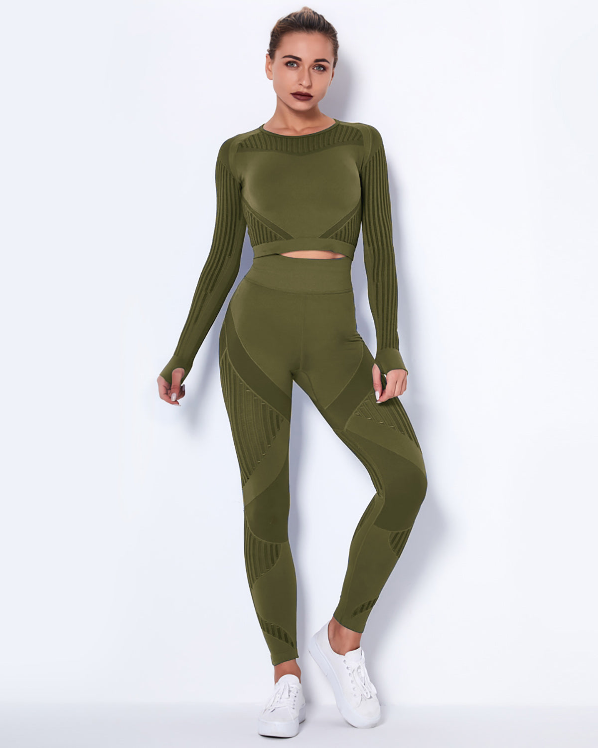 Lorica Leggings - Army Green