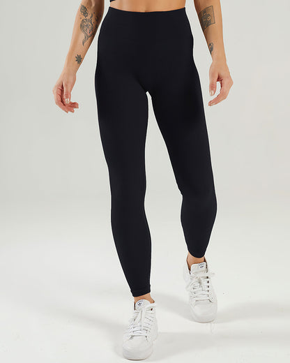 Nieve Ribbed Athleisure Leggings