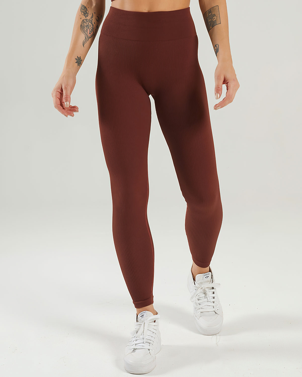 Nieve Ribbed Athleisure Leggings