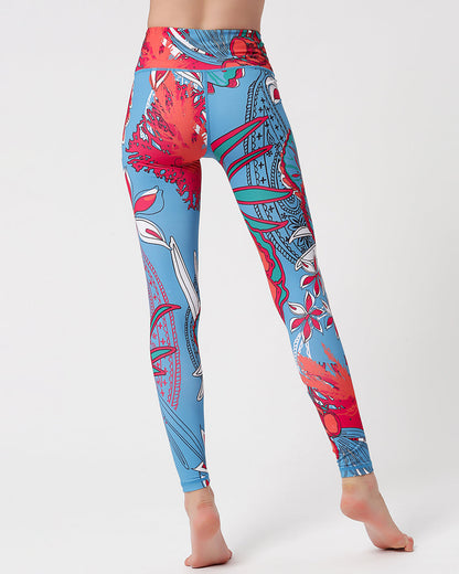 Red Orchid Fitness Leggings