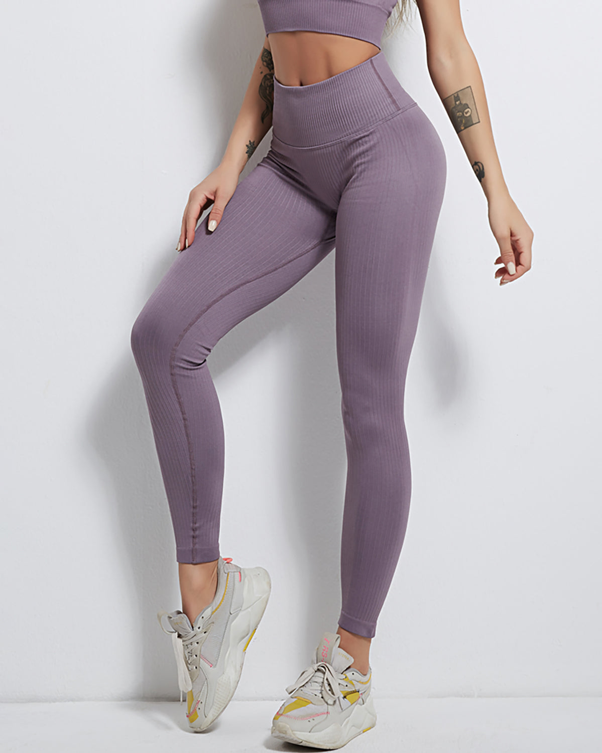 Rozy Ribbed Seamless Leggings