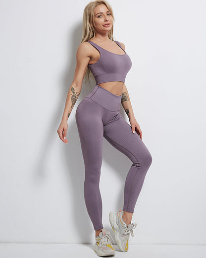 Rozy Ribbed Seamless Leggings