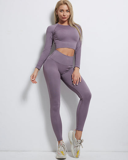 Rozy Ribbed Seamless Leggings