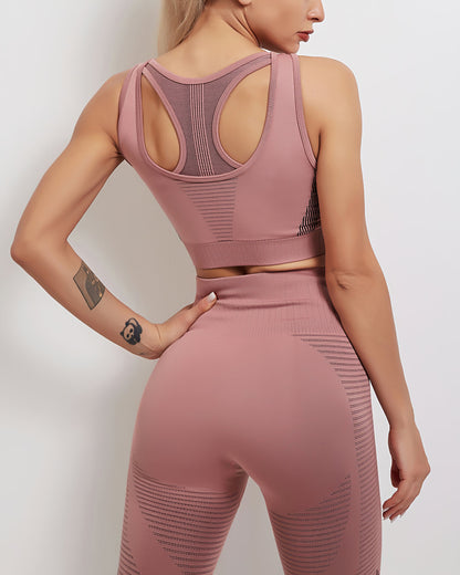 Tribeca Seamless Leggings - Rose