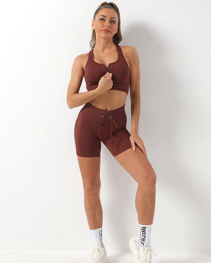 Wella Sports Bra - Coffee