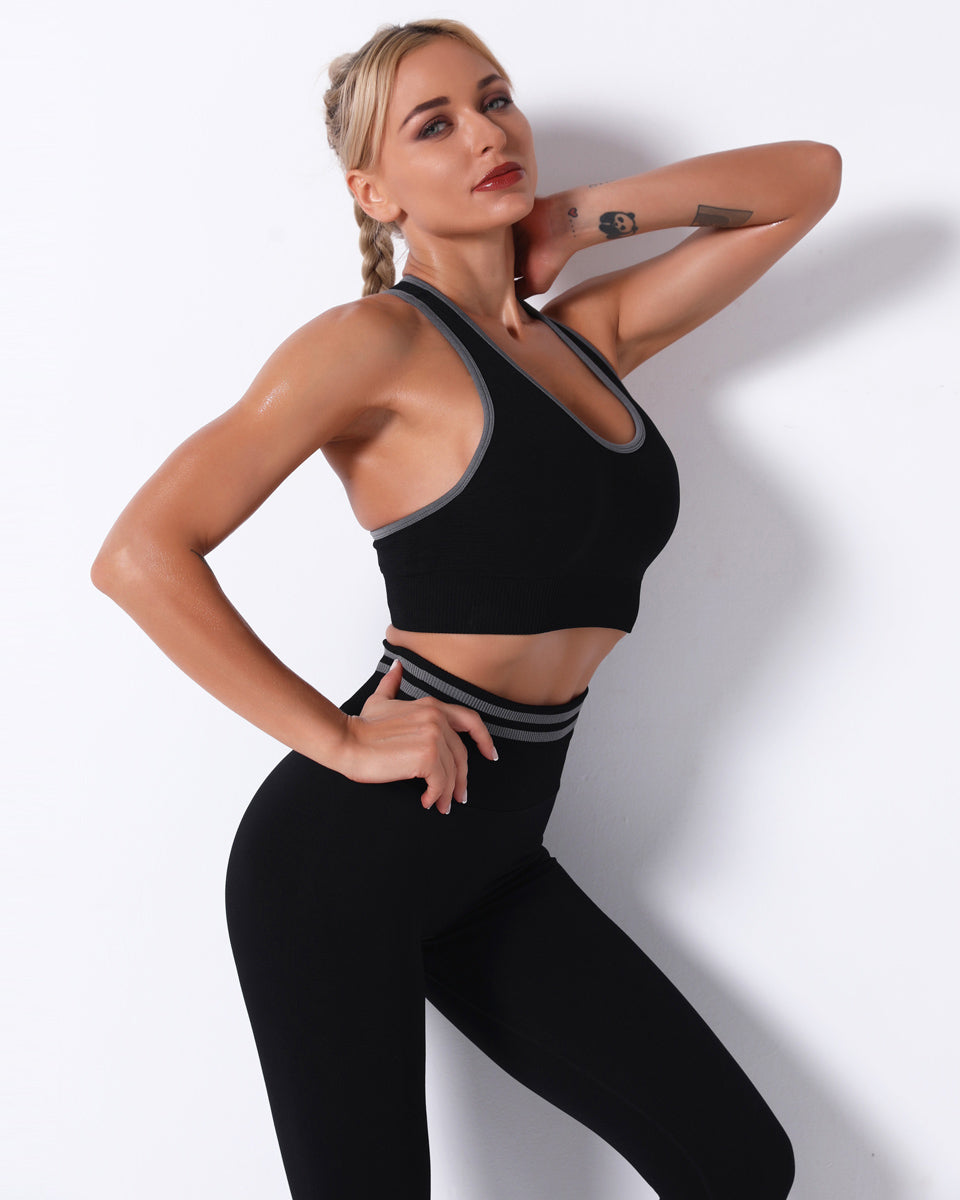 Zephyr Sports Bra - Black