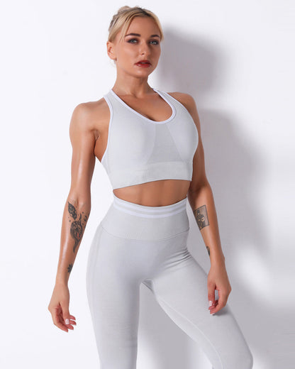 Zephyr Sports Bra - Light Gray