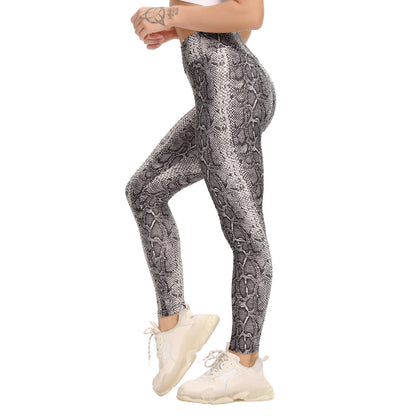 BOOTY LIFTING X ANTI-CELLULITE LEGGINGS - SNAKESKIN