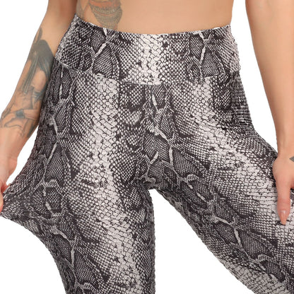 BOOTY LIFTING X ANTI-CELLULITE LEGGINGS - SNAKESKIN