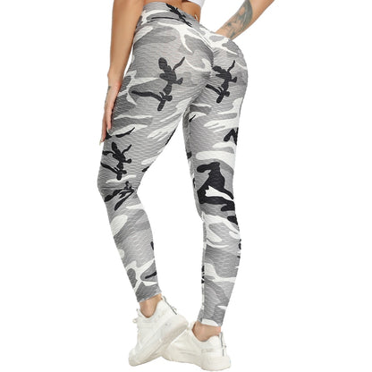 BOOTY LIFTING X ANTI-CELLULITE LEGGINGS - GREY CAMO