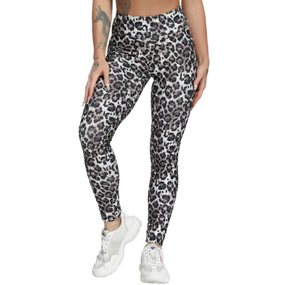 BOOTY LIFTING X ANTI-CELLULITE LEGGINGS - SNOW LEOPARD