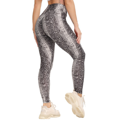 BOOTY LIFTING X ANTI-CELLULITE LEGGINGS - SNAKESKIN