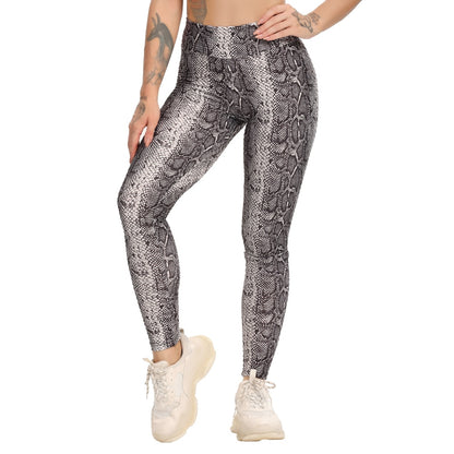 BOOTY LIFTING X ANTI-CELLULITE LEGGINGS - SNAKESKIN