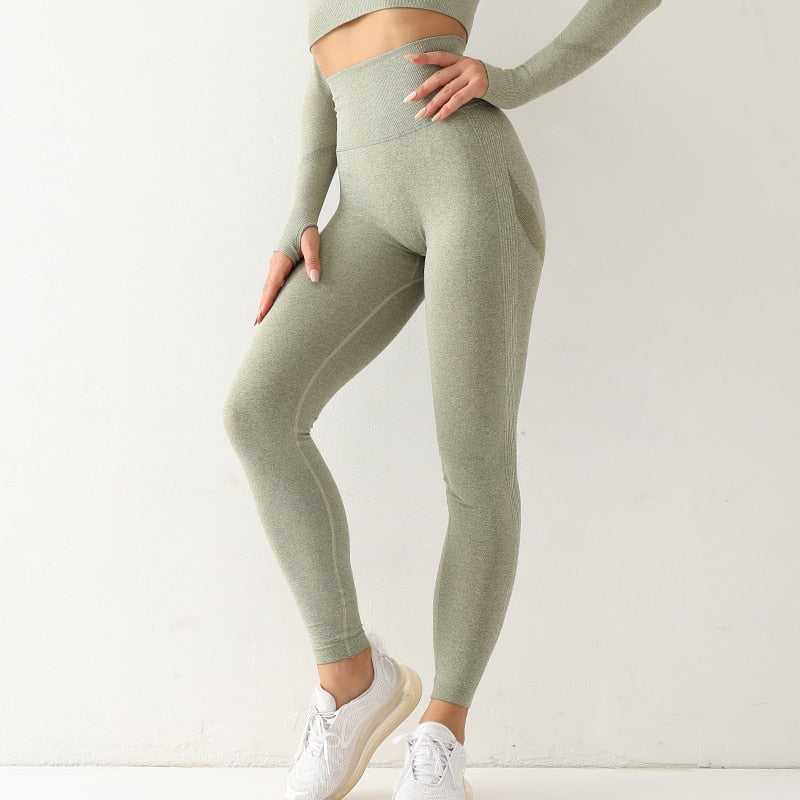 Light green outlet leggings