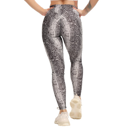 BOOTY LIFTING X ANTI-CELLULITE LEGGINGS - SNAKESKIN