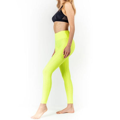 Booty Lifting x Anti-Cellulite Leggings - Yellow