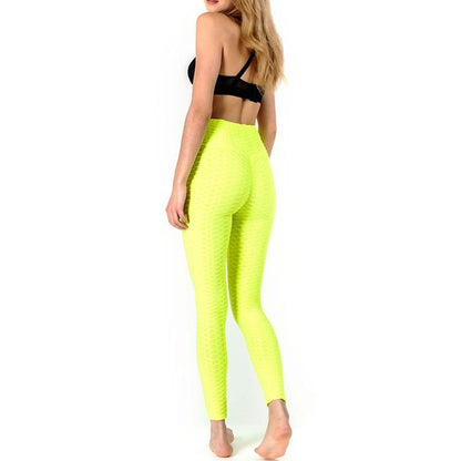 Booty Lifting x Anti-Cellulite Leggings - Yellow