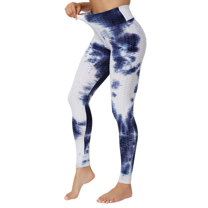 BOOTY LIFTING X ANTI-CELLULITE LEGGINGS - NAVY & WHITE